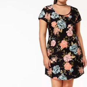 Planet Gold T Shirt Dress